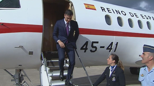 Demoras en el regreso de Pedro Sánchez por una avería