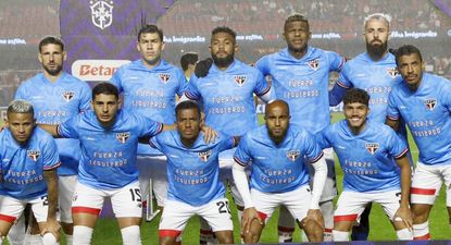 Sao Paulo y su camiseta para darle fuerza a Juan Izquierdo