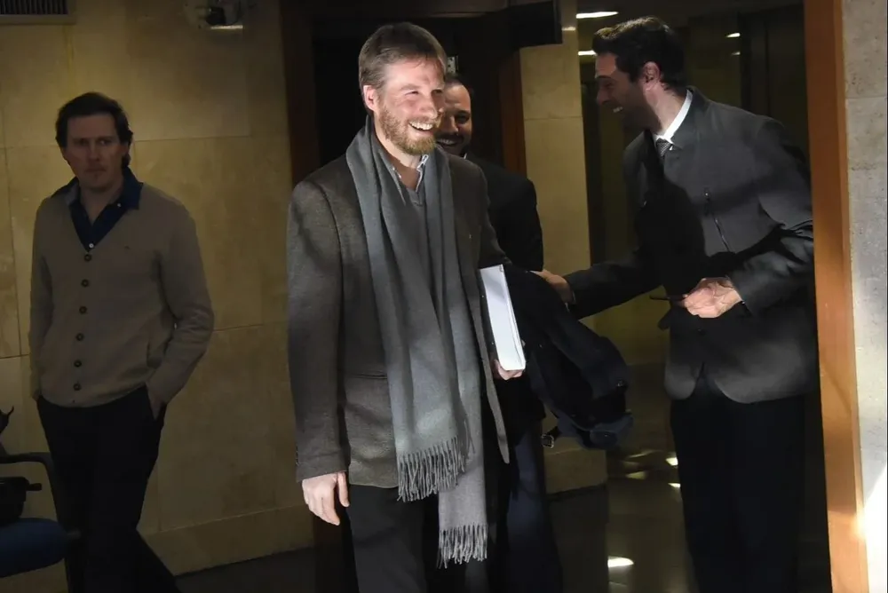 Klaus Mill Von Metzen, presidente de la ANV.