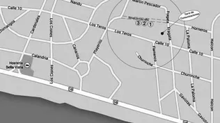 Plano de la ubicación de los solares en el Balneario Bella Vista, en Maldonado