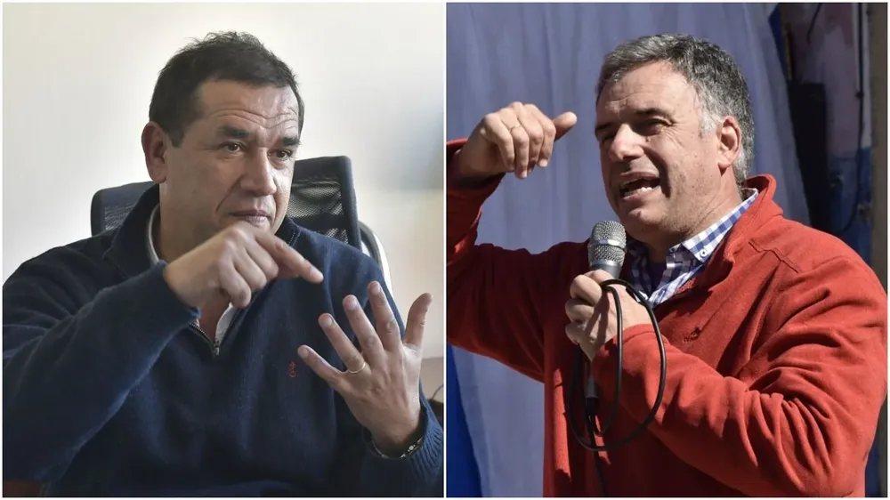 Sebastián Da Silva y Yamandú Orsi