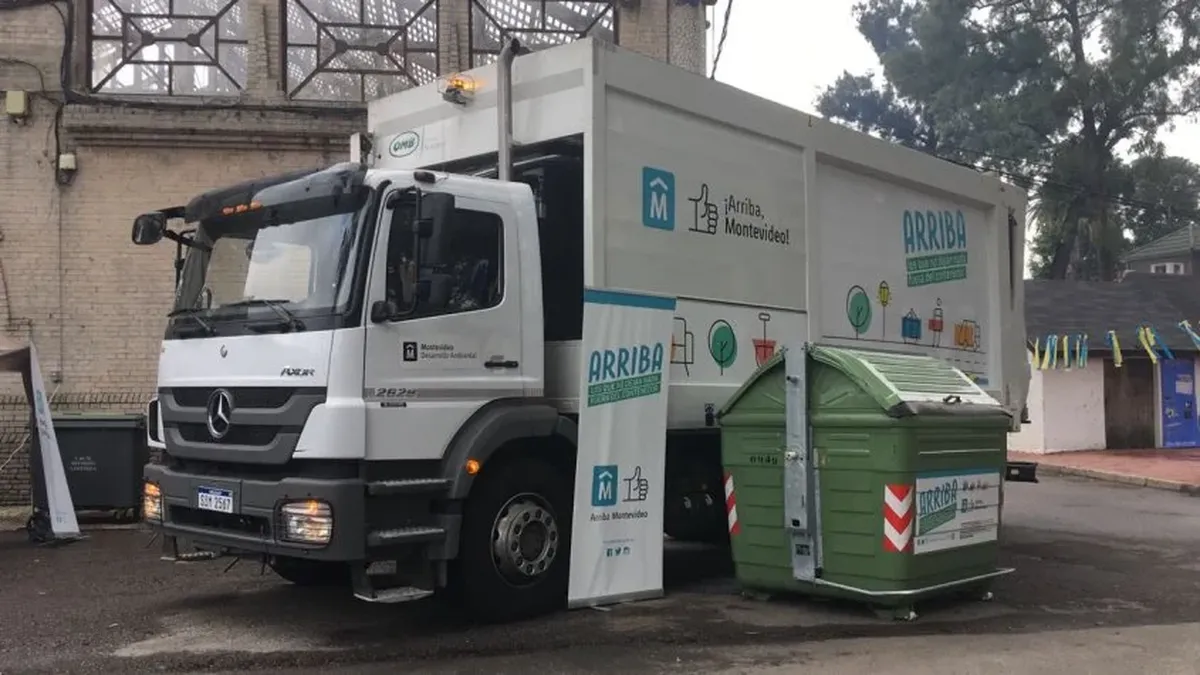 La Intendencia de Montevideo asegura que está al día con la basura