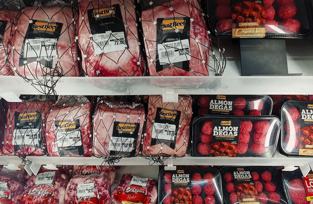 Carne brasileña de exportación.