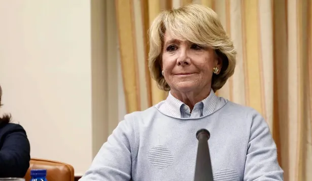 La expresidenta de la Comunidad de Madrid, Esperanza Aguirre.