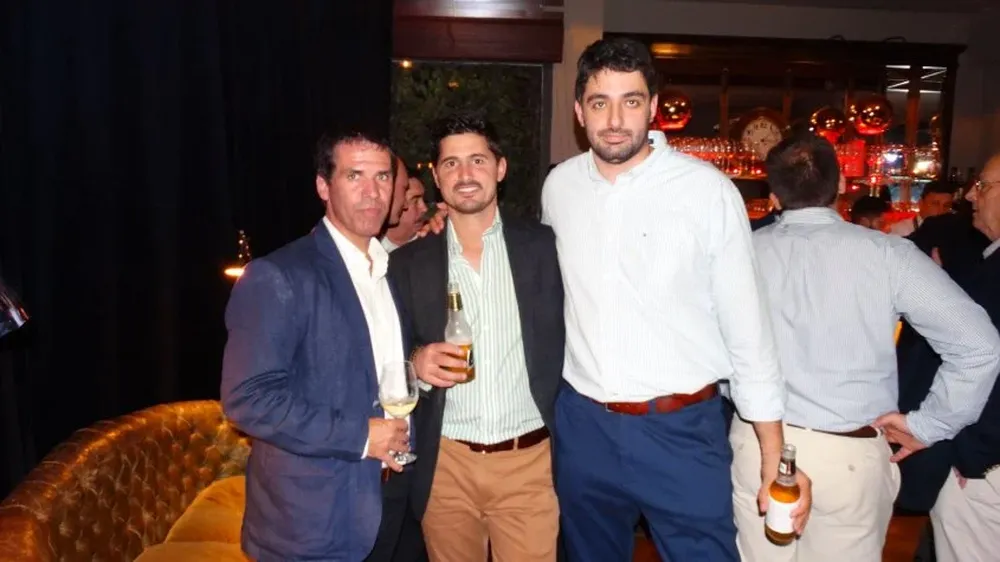 Daniel Marquez, Germán Trujillo y Gonzalo Blanco