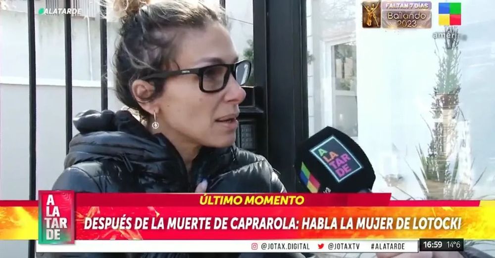 La mujer de Aníbal Lotocki se defendió de las acusaciones y habló de la muerte de Mariano Caprarola