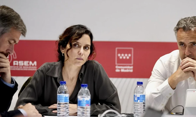 La presidenta de la Comunidad de Madrid, Isabel Díaz Ayuso.