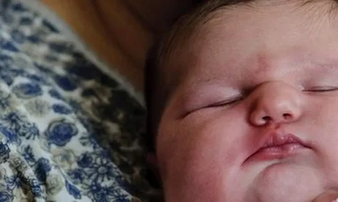 La bebé más grande de Hungría