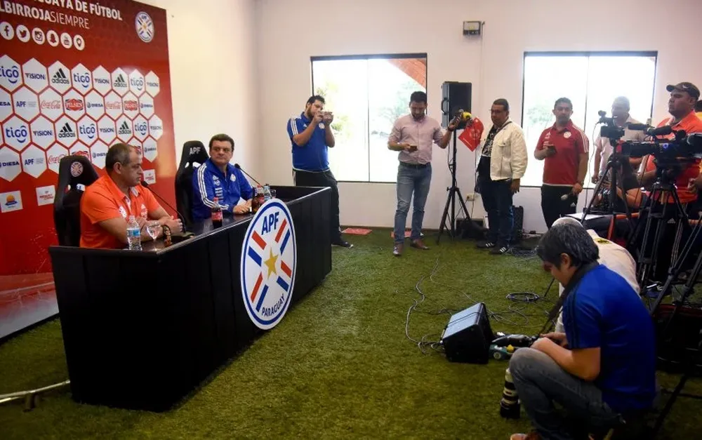 Francisco Arce, entrenador de Paraguay