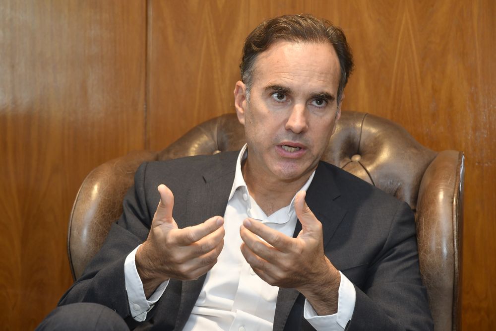 El presidente del Banco Central del Uruguay, Guillermo Tolosa.