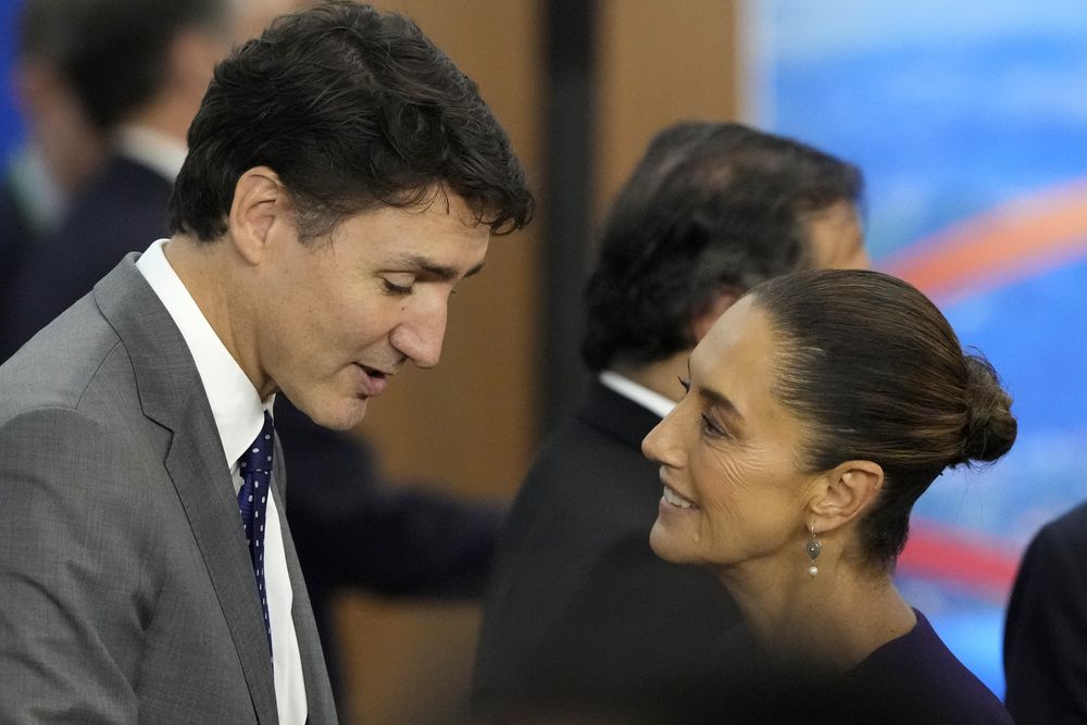 Trudeau y Sheinbaum conversaron durante la reciente cumbre del G20 en R&iacute;o de Janeiro