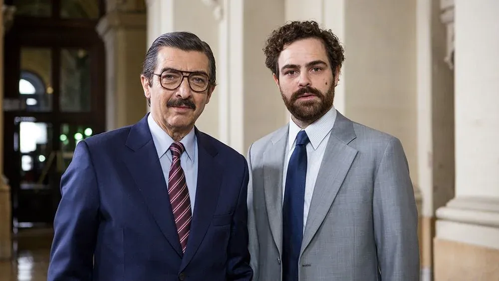 Ricardo Darín y Peter Lanzani son Julio Strasera y Luis Moreno Ocampo
