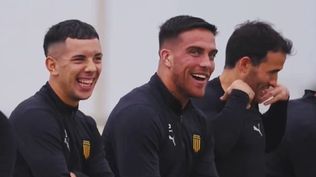 Buenas vibras en la práctica de Peñarol