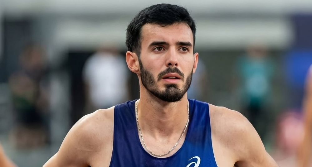 Santiago Catrofe en el inicio de la Liga de Diamante 2026 en China