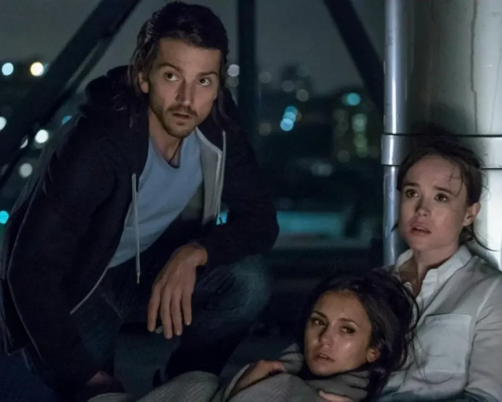 Diego Luna y Ellen Page en Flatliners