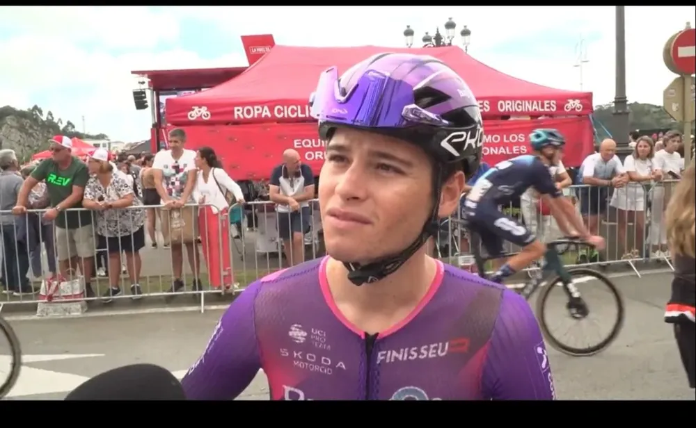 Eric Fagúndez en La Vuela de España 2023