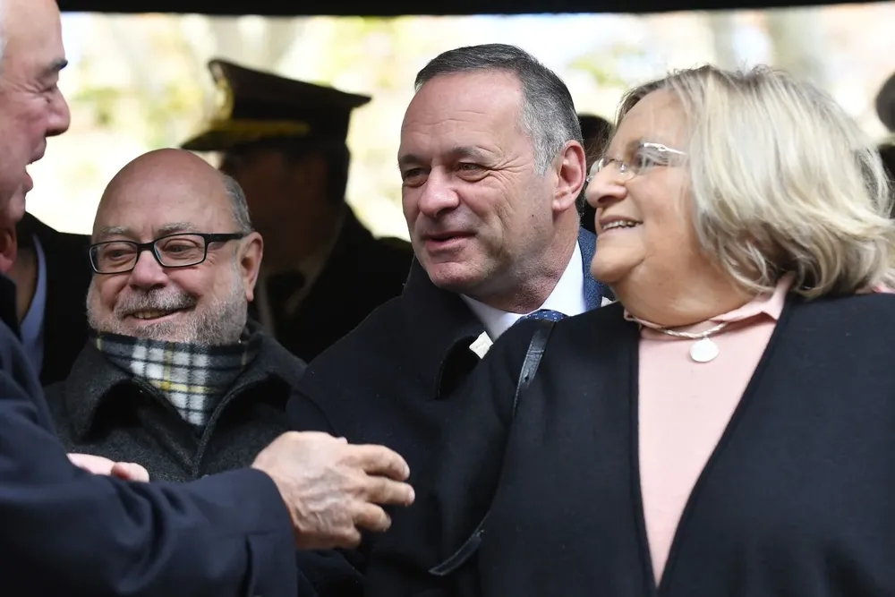 Álvaro Delgado y Graciela Bianchi