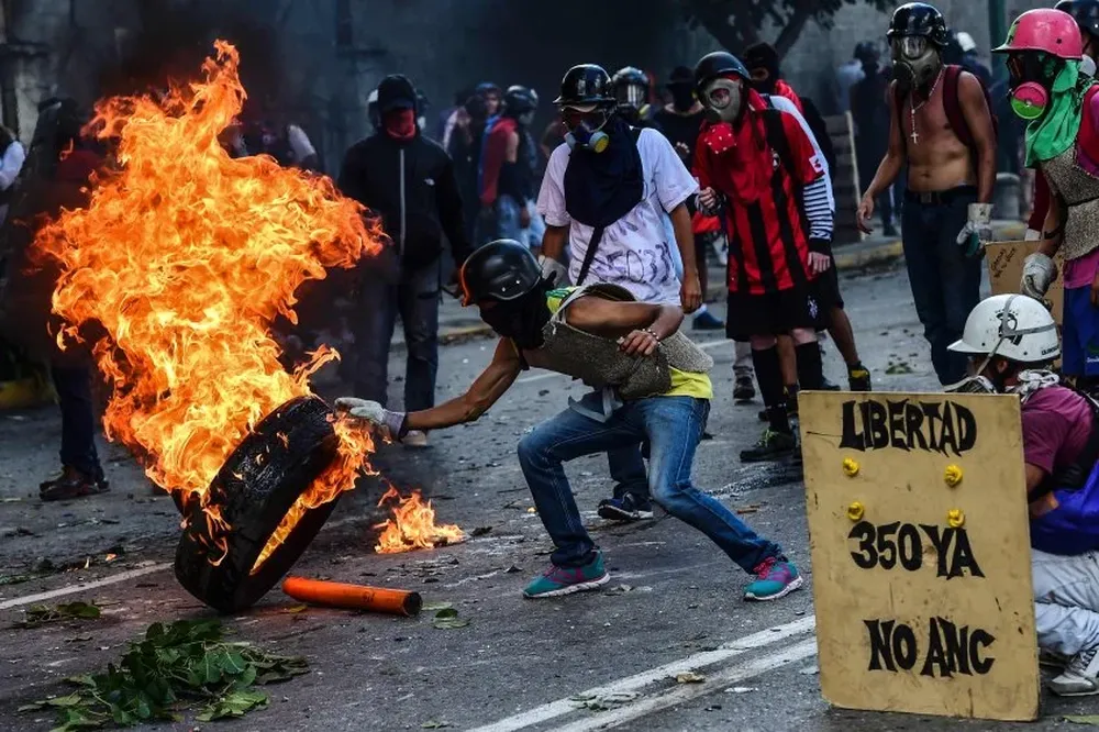 Protestas en Venezuela