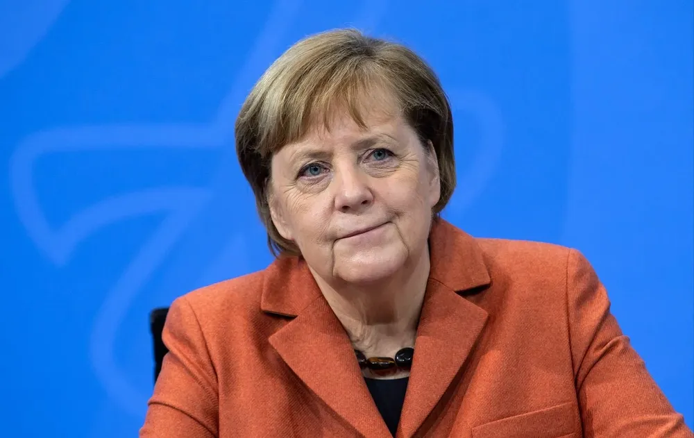 Angela Merkel anunció medidas a través de una conferencia de prensa virtual
