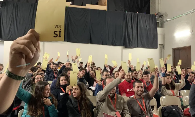 Votación de las juventudes republicanas.