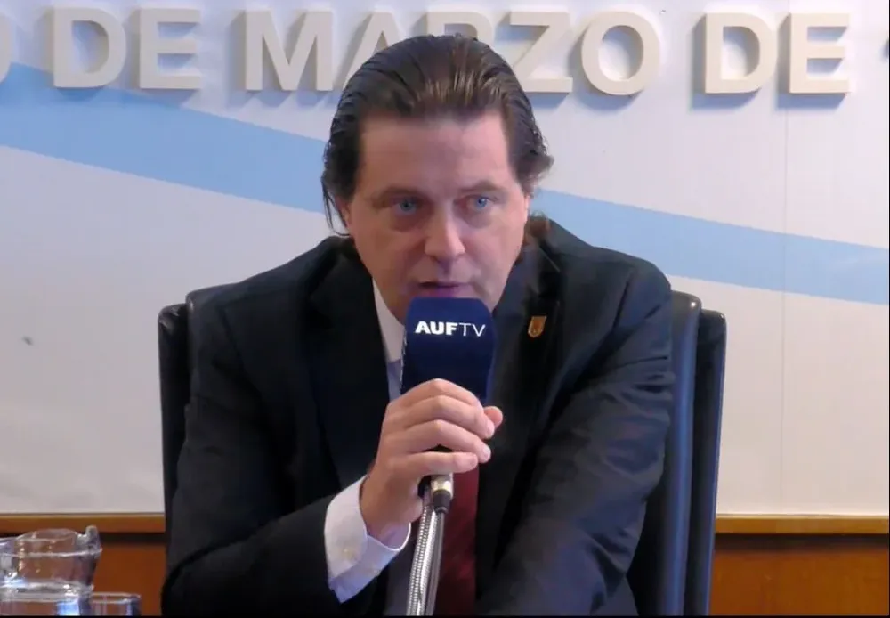 Ignacio Alonso, presidente de la AUF