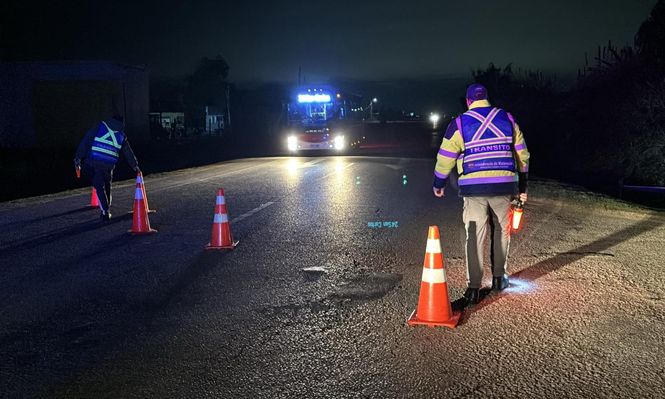 Un hombre murió tras perder el dominio de su camioneta y chocar contra un guardarraíl en Ruta 39
