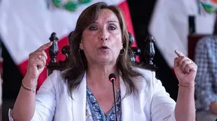 Dina Boluarte, presidenta de Perú (archivo)
