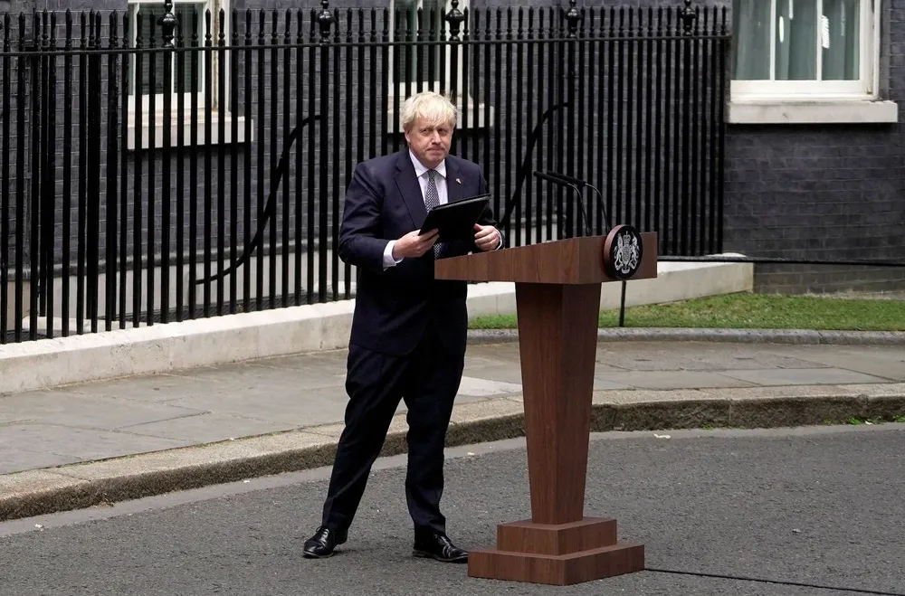 Archivo. Boris Johnson
