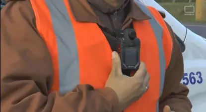policia de transito comienza este lunes a filmar operativos con camaras de cuerpo