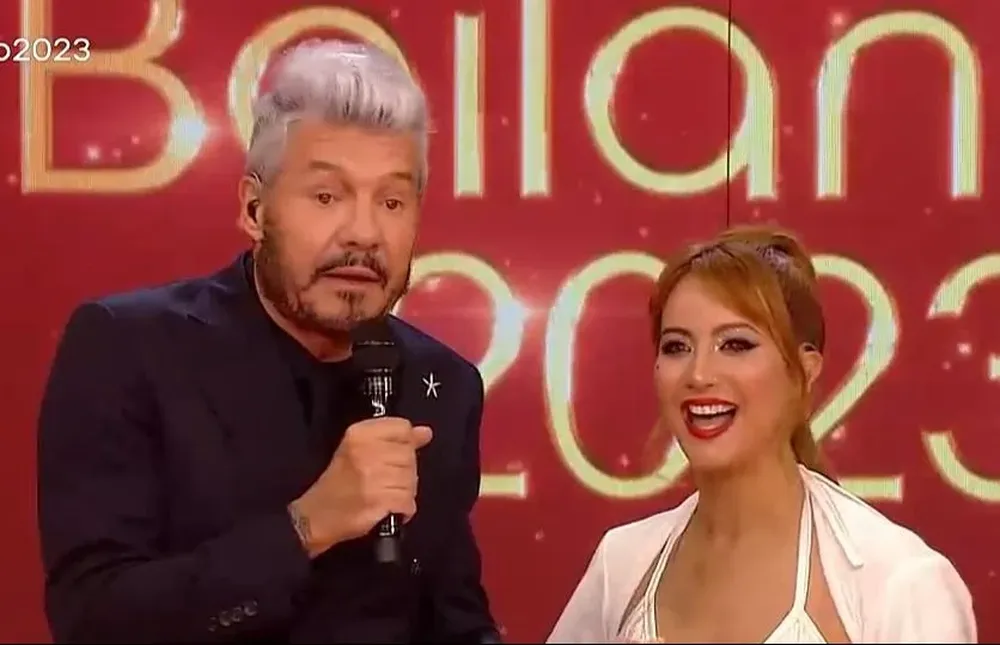Marcelo Tinelli y Flor Vigna en el Bailando 2023