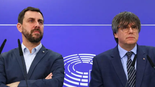 Toni Comín y Carles Puigdemont de Junts