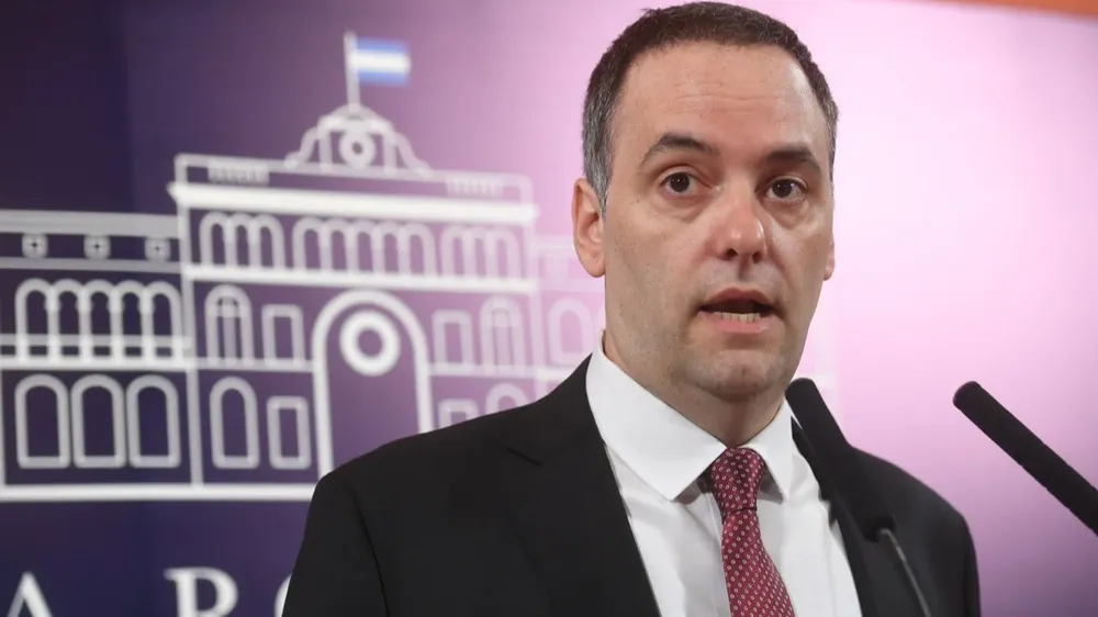 Manuel Adorni, vocero presidencial