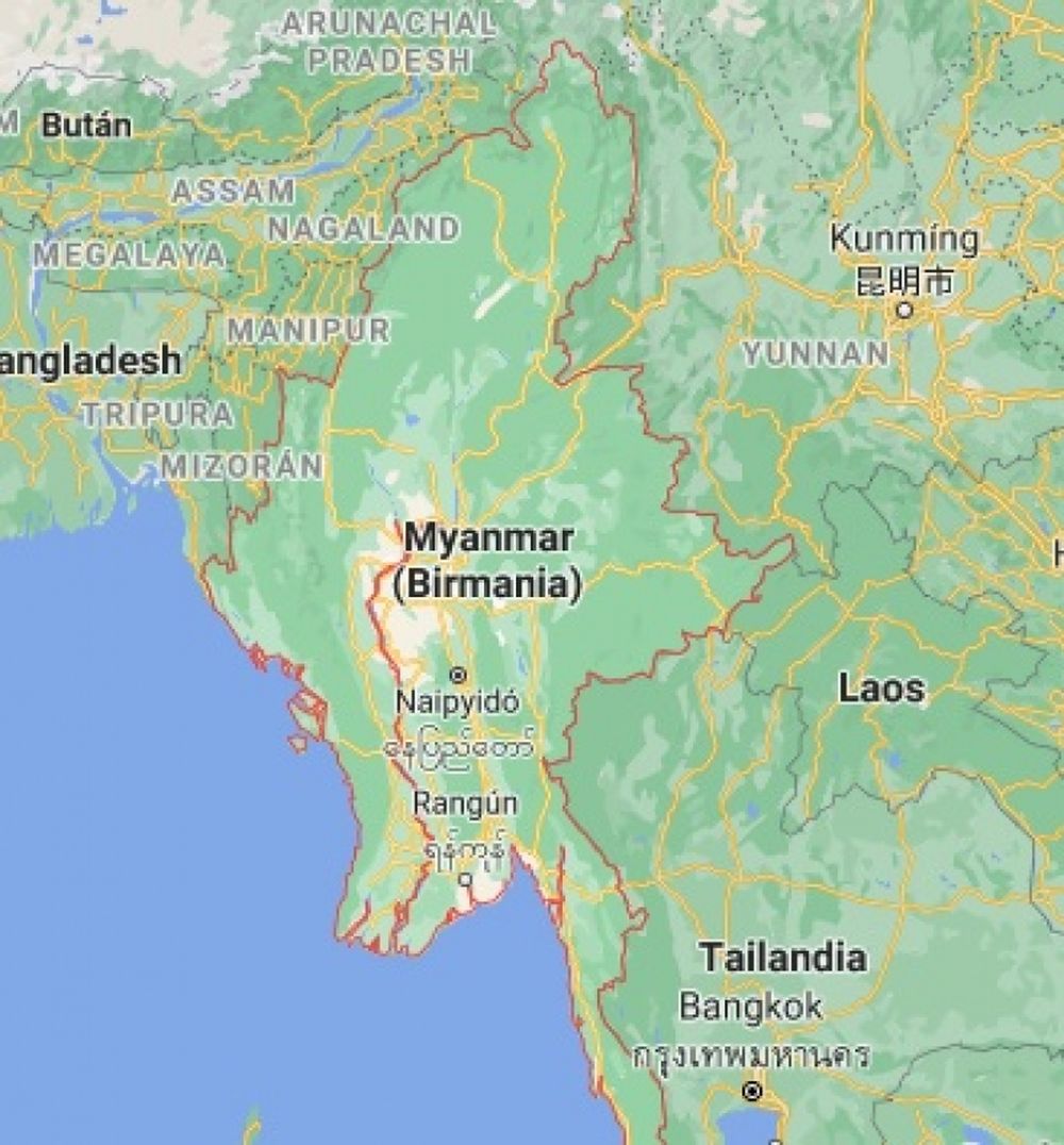 Birmania, ahora Myanmar, un país bajo una feroz dictadura militar.