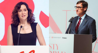 Isabel Díaz Ayuso y Salvador Illa