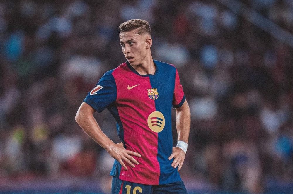 Fermín, baja para el Barcelona.