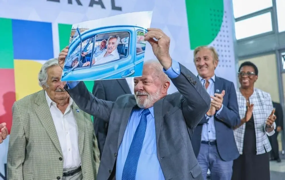 Lula visitó Uruguay el pasado 25 de enero
