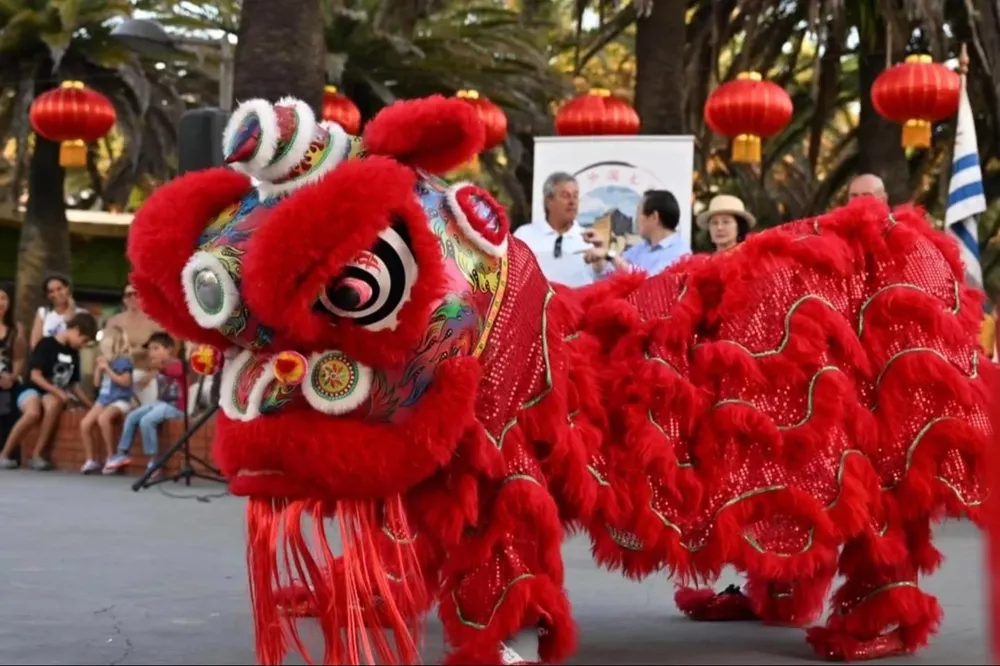 Celebración del Año Nuevo Chino en Punta del Este
