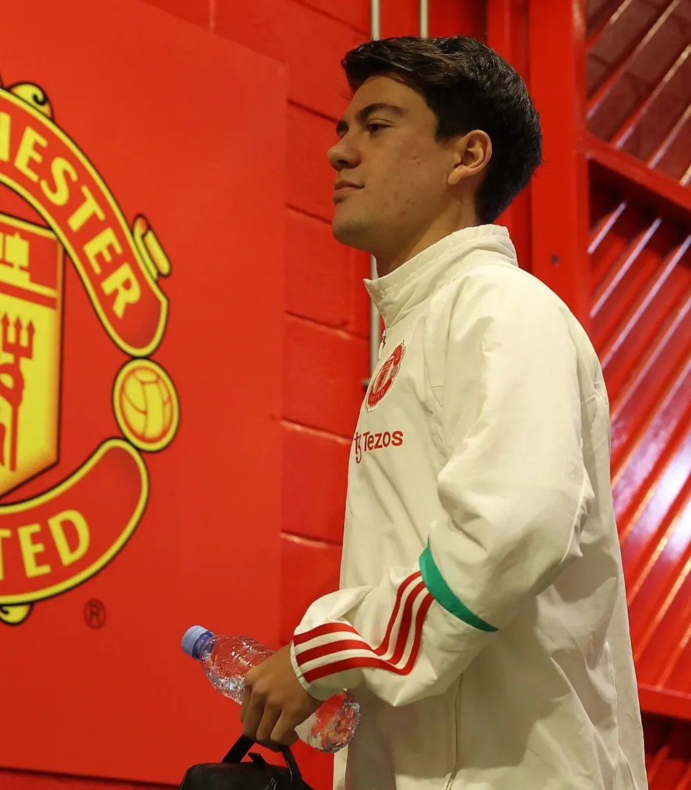 Facundo Pellistri llegando al estadio