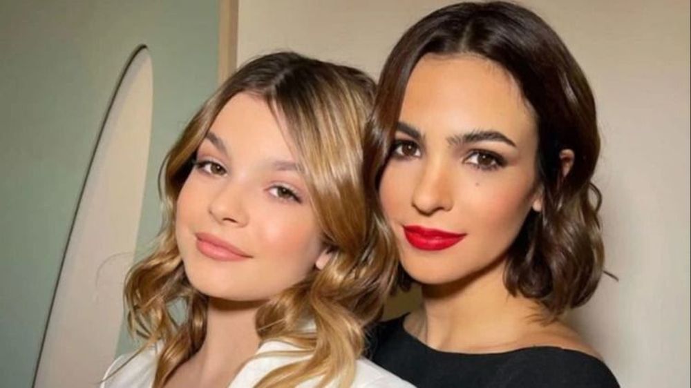 Agustina Cherri y su hija, Muna