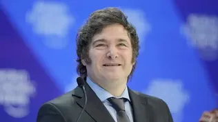 El presidente Javier Milei