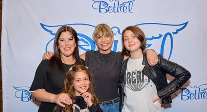 Lourdes Rapalín, Karina Vignola, Luana y Alina Valverde
