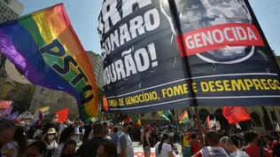 Manifestaciones contra Bolsonaro