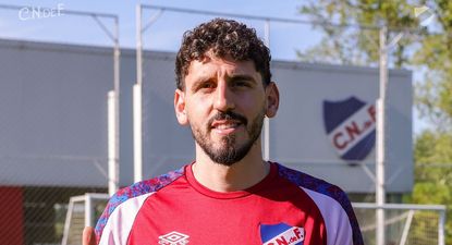 Agustín Rogel en su nueva etapa como jugador de Nacional