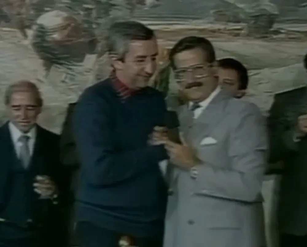 Da Silveira y Sánchez Padilla en Estadio Uno