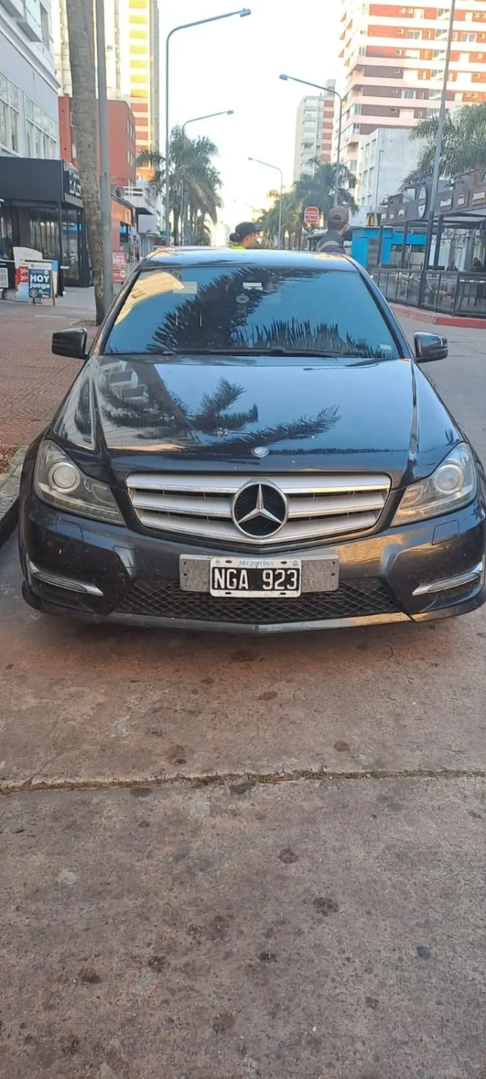 Se trata de un Mercedez Benz C250