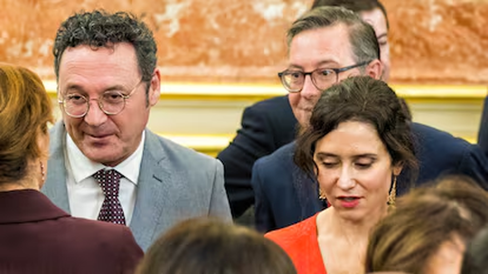 Isabel Díaz Ayuso y Álvaro García Ortíz