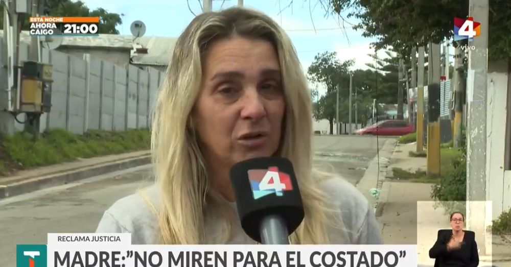 Patricia, madre de la mujer rociada con combustible y prendida fuego en Sayago