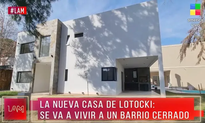 La nueva casa de Aníbal Lotocki