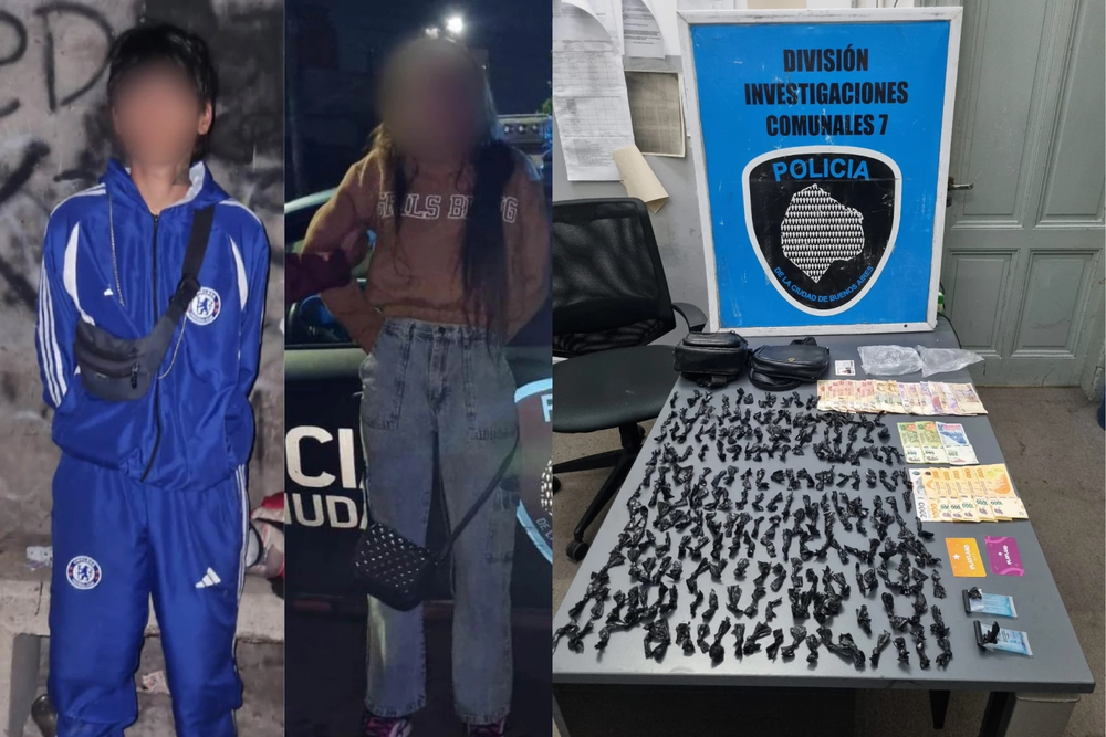 La Polic&iacute;a de la Ciudad detuvo a dos personas.