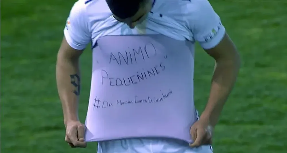 La remera que mostró Jona